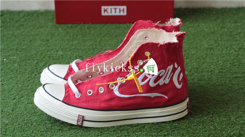 Kith x Coca-Cola x Converse Chuck Taylor All Star 70 Red